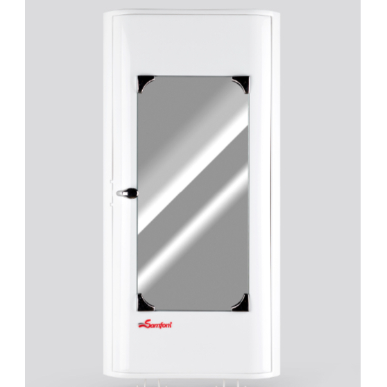 شامپو باکس کنج حمام(آینه دار)