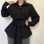 شومیز الارا رنگ مشکی