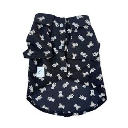 لباس سگ و گربه مدل آستین‌دار طرح هاوایی خرس فانتزی