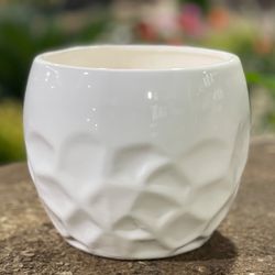 گلدان سرامیکی طرح زنبوری