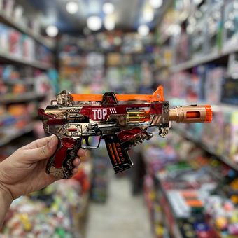 تفنگ موزیکال چراغدار دودزا