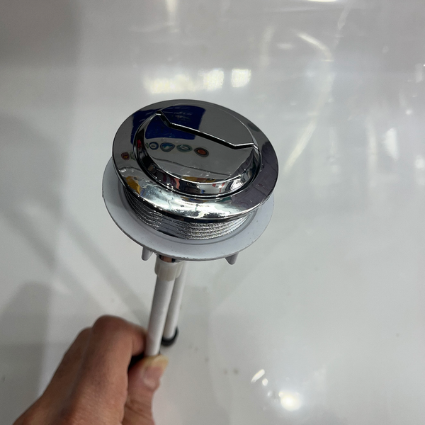 دکمه تخلیه توالت فرنگی دو زمانه