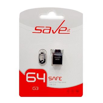 فلش USB مدل save it حافظه 64 گیگ