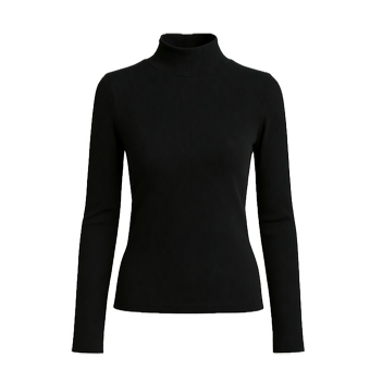 بلوز آستین بلند زنانه پپا مدل Turtleneck رنگ مشکی