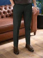 شلوار پارچه ای سبزp266