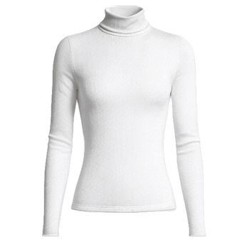 بلوز آستین بلند زنانه پپا مدل Turtleneck رنگ سفید