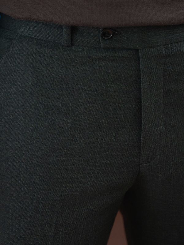 شلوار پارچه ای سبزp266