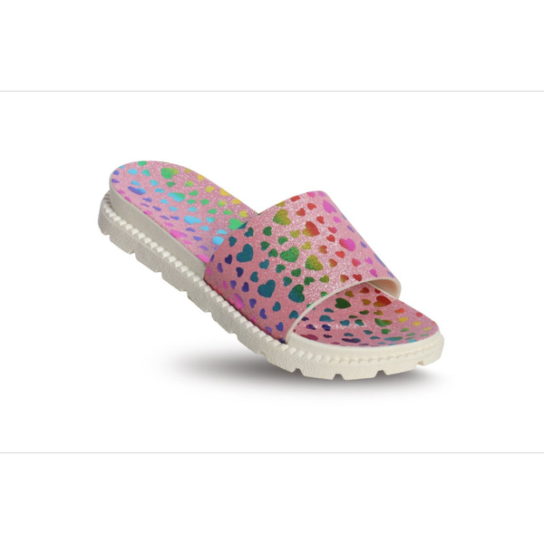 دمپایی دخترانه قلبی