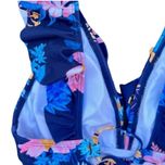 مایو یک تکه مونوکینی برند کاپشی cupshe مدل هاوایی سرمه ای