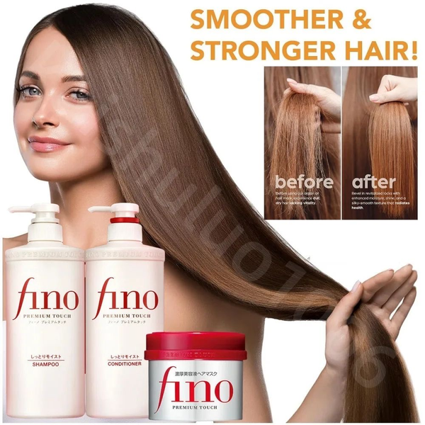 شامپو ترمیم کننده و تغذیه کننده فینو شیسیدو Fino Premium Touch Shampoo