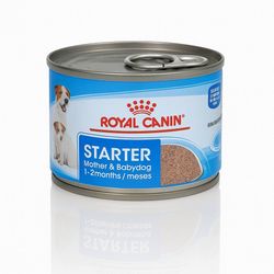 غذای کنسروی رویال کنین مخصوص سگ مادر و توله (Royal Canin Starter Mother & Babydog)