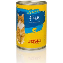 کنسرو گربه جوسی کت با طعم ماهی در سس (JosiCat Fish in Sauce) – 415 گرم