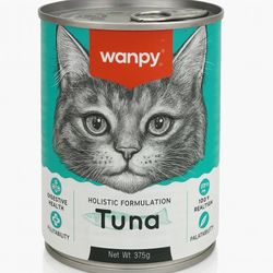 غذای کنسروی گربه ونپی با طعم تن ماهی – Wanpy Tuna Holistic Formulation