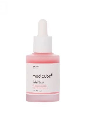 سرم روشن کننده پپتاید مدی کیوب مدل PDRN Pink Peptide حجم 30ml