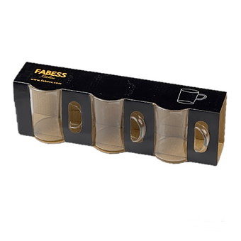 ست 3 عددی لیوان پیرکس Fabess 200ml