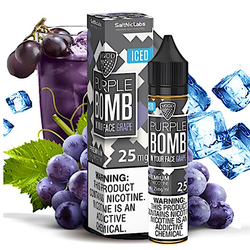 سالت نیکوتین ویگاد انگور یخ قسطی اسموک سیتی دیجی پی | VGOD Purple Ice