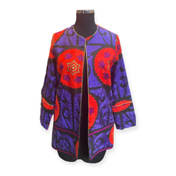 کت تمام خرجکاری گل قرمز ( 1161 )