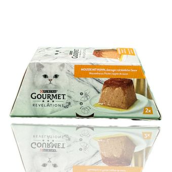 غذای گربه پورینا گورمه ریولیشنز با طعم مرغ در سس خوش‌طعم