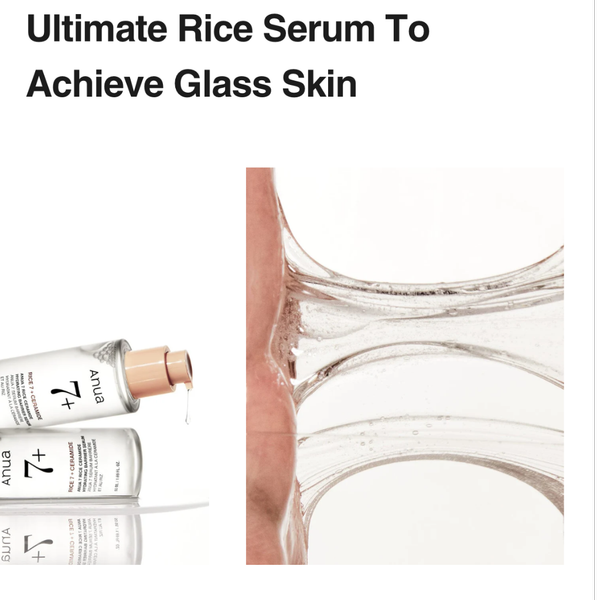 سرم آبرسان و ترمیم کننده حاوی برنج و سرامید Anua