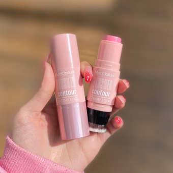 رژگونه استیکی دو طرفه براش دار💕