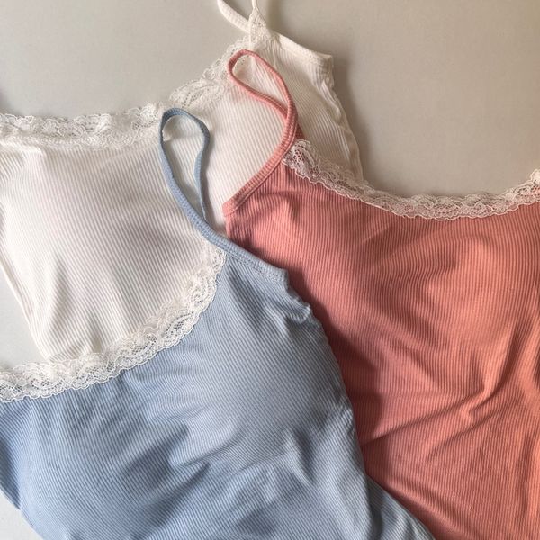 کراپ تاپ نرم و لطیف کبریتی یقه تور