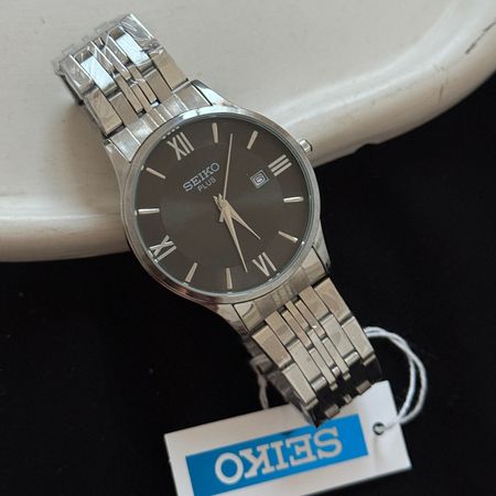 سیکو پلاس کد 212 استیل مشکی مردانه