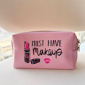 کیف آرایش‌صورتی