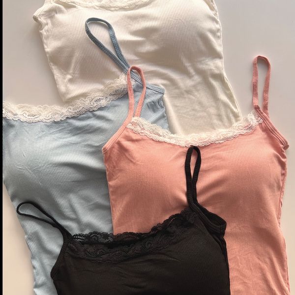 کراپ تاپ نرم و لطیف کبریتی یقه تور