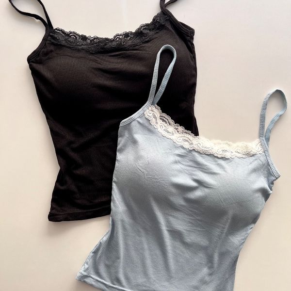 کراپ تاپ نرم و لطیف کبریتی یقه تور