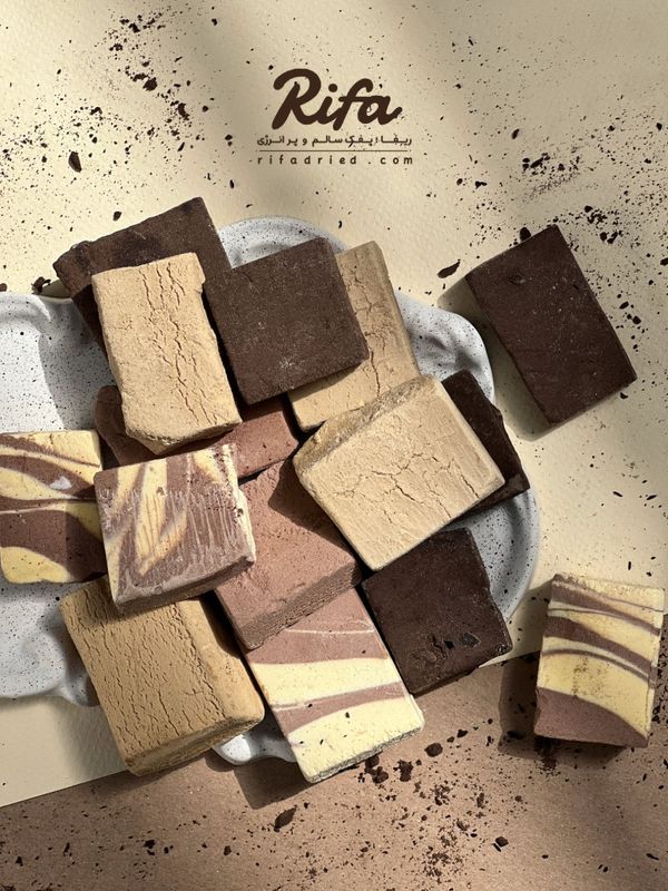 بستنی خشک الماس شکلاتی