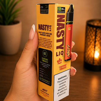 جویس تنباکو کاستارد نستی 60 میل نیکوتین 3 | Nasty Custard Tobacco