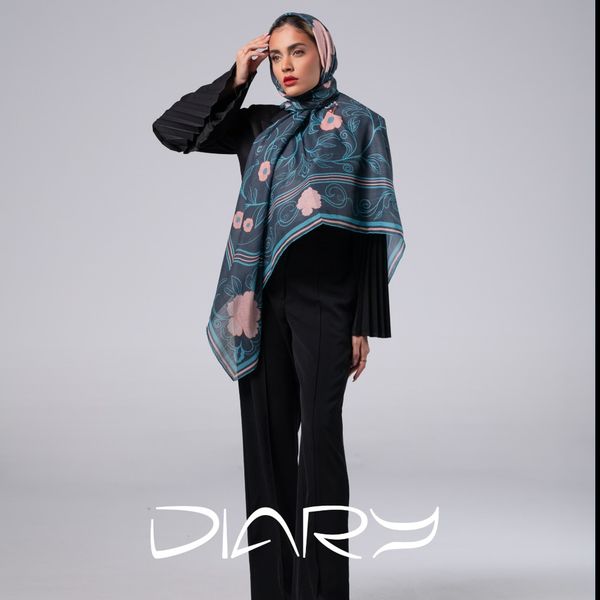 روسری طرح گل افشان