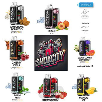 پاد یکبارمصرف پاف 20000 وزول ویستا قابل شارژ قسطی  دیجی پی اقساط | VOZOL VISTA 20k