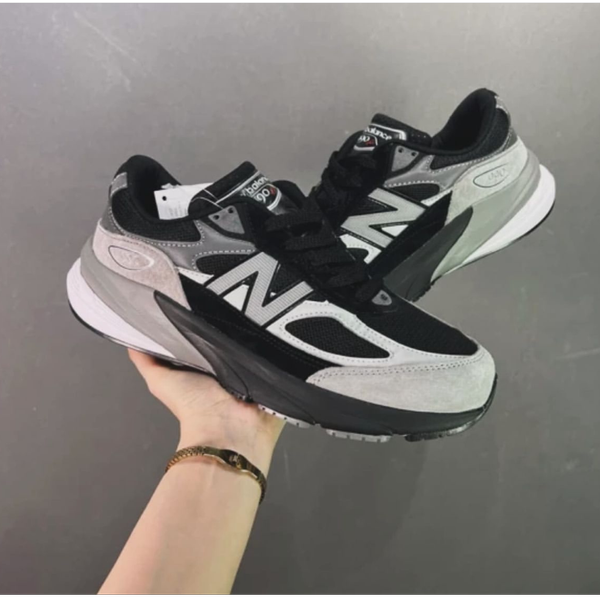 Newbalance 990 v6 کتونی نیوبالانس 990 مشکی طوسی