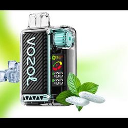 پاد یکبار مصرف وزول 20000 پاف آدامس نعنا | VOZOL Miami Mint 20000 | اسموک سیتی