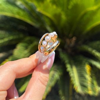 پک انگشتر (رینگ و‌مرواریدی)