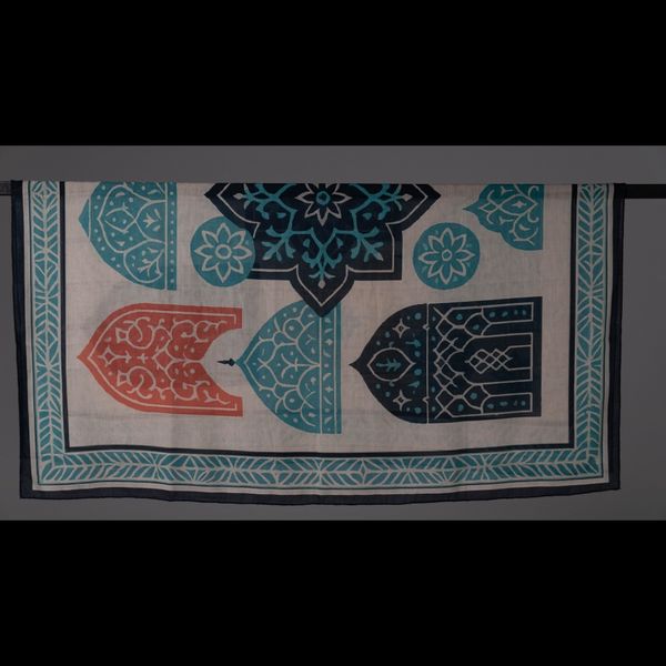 روسری طرح  بهشت گنبد