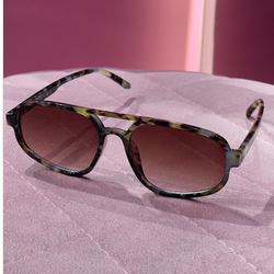 عینک porsche design پلنگی روشن