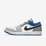 Nike - Jordan 1 Low کتونی نایک مدل جردن وان لو سفید ابی طوسی