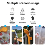 دوش مسافرتی فندکی خودرو کمپینگ