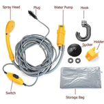 دوش مسافرتی فندکی خودرو کمپینگ