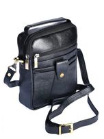 کیف دوشی چرم مردانه مدل مینی اطلس