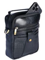 کیف دوشی چرم مردانه مدل مینی اطلس