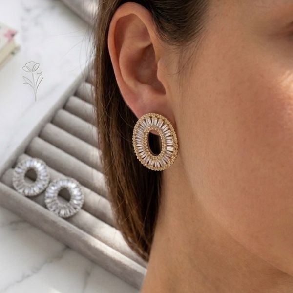گوشواره جواهری