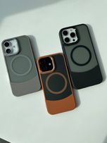 قاب آیفون پشت مات چرمی مگسیف🧳