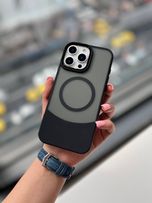 قاب آیفون پشت مات چرمی مگسیف🧳