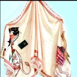 شال اسب و شتر نمادین  کرم رنگ