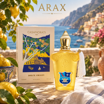 عطر ادکلن فول باکس زرجف کازاموراتی دولچه آمالفی باتل 100 میل (یک به یک برابر نسخه اورجینال)