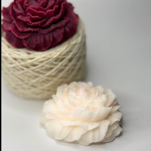 شمع گل آلاله دست ساز سایز بزرگ