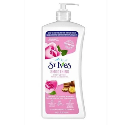 لوسیون بدن گل رز و آرگان St. Ives